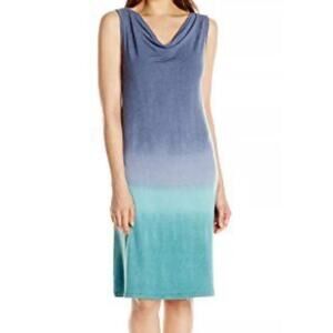 Royal Robbins Sunset Cowl Neck Midi Dress XL